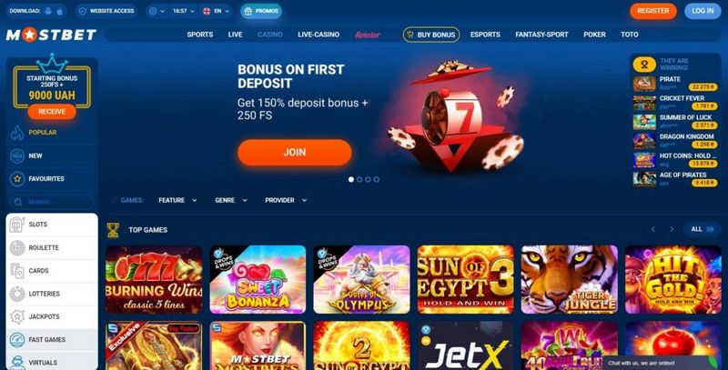 Mostbet-də məşhur video oyunlar